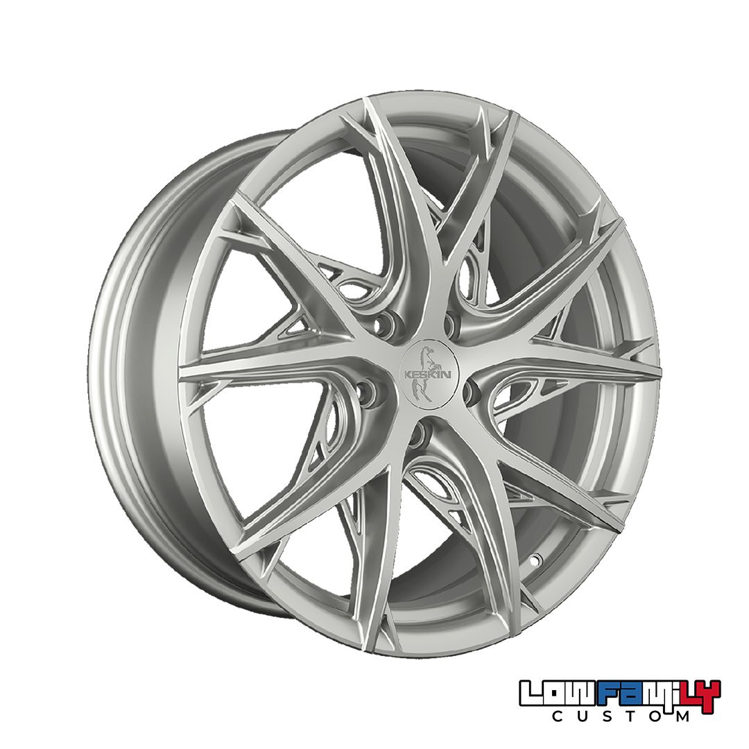Keskin Wheels KT24 19x8,5" 5x114.3 ET45, Silver Painted