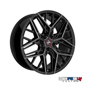 Keskin Wheels KT25 20x8,5" 5x112 ET30, Black Secret Diamond