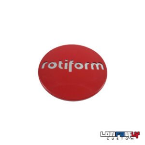 Caps Rotiform  Rouge / logo argent