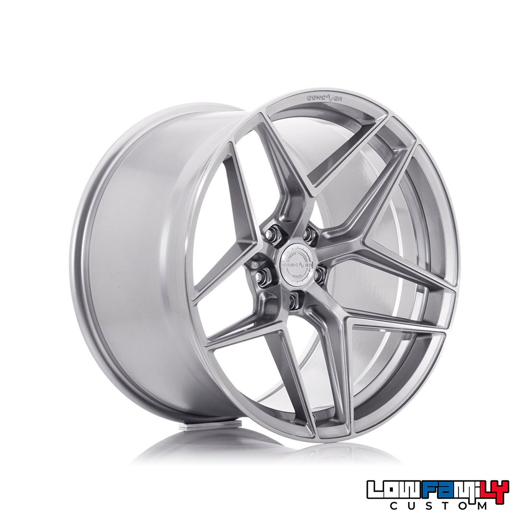 Concaver CVR2 20x10,5" 5x120 ET35, Brushed Titanium