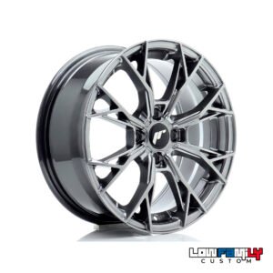 Japan Racing JR49 16x7" 4x100 ET40, Hyper Black