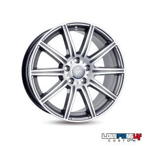 Keskin Wheels KT16 18x8" 5x112 ET30, Palladium Front Polish