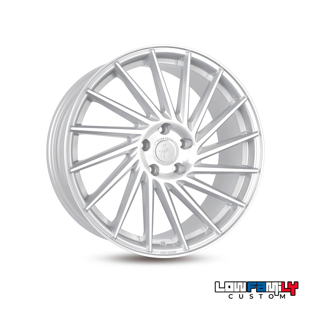 Keskin Wheels KT17 18x8" 5x108 ET45, Silver Painted