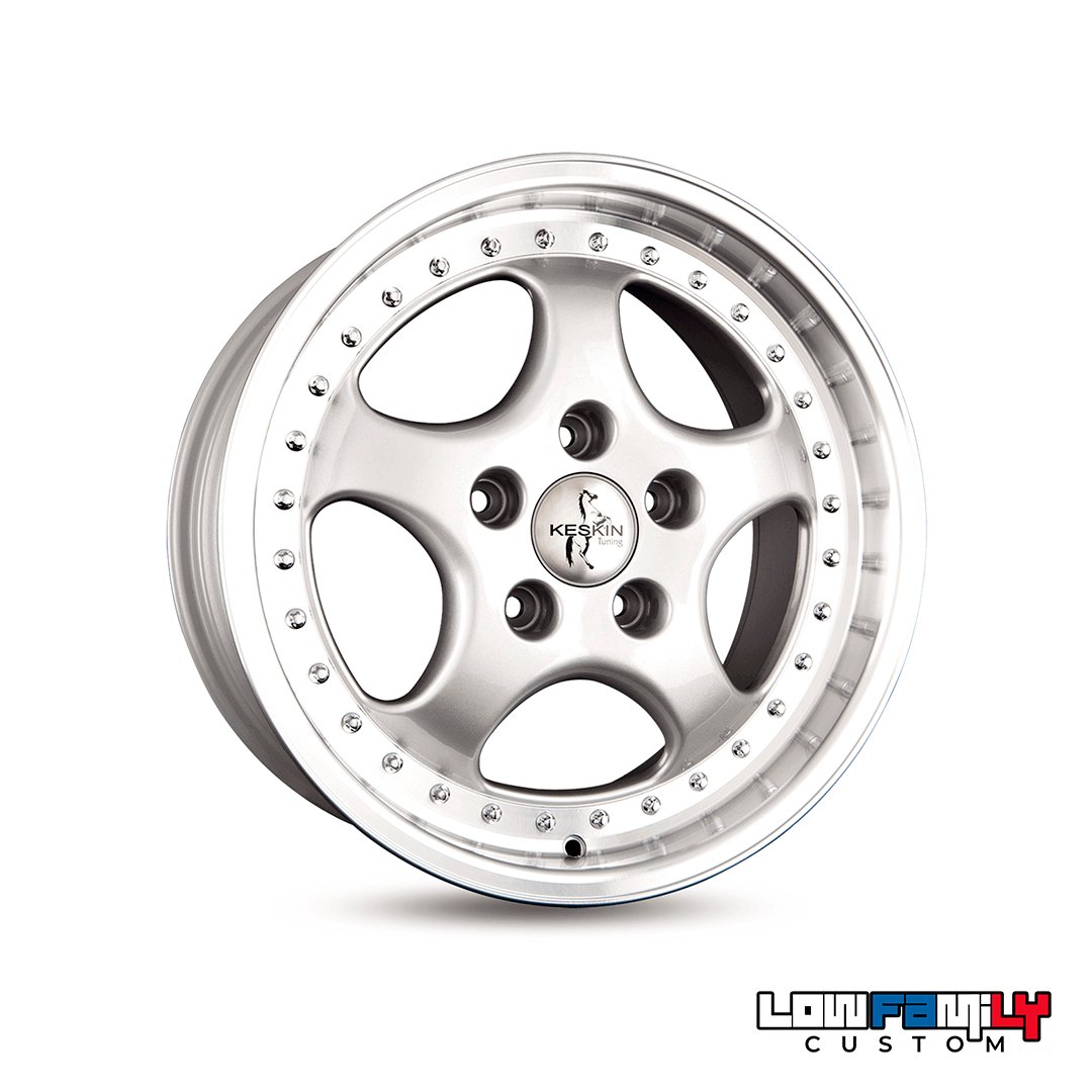 Keskin Wheels KT2 18x8,5" 5x130 ET52, Silver Lip Polish