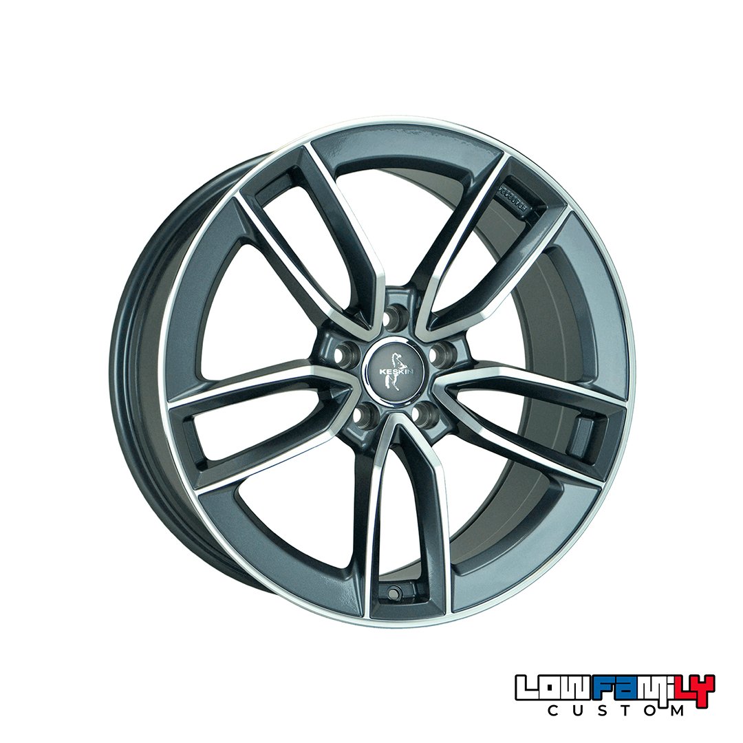 Keskin Wheels KT21 17x7,5" 5x112 ET45, Palladium Front Polish
