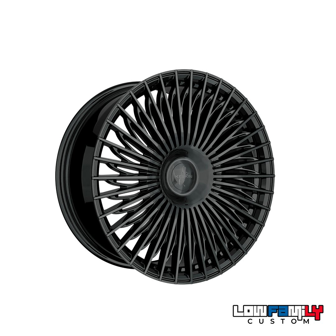 Keskin Wheels KTX1 21x9,5" 5x112 ET20, Black Painted