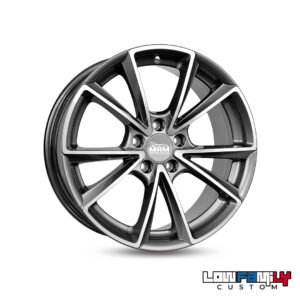MAM Wheels A5 19x8" 5x112 ET45, Palladium Front Polish