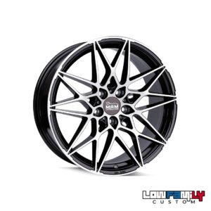 MAM Wheels B2N 19x8,5" 5x112 ET30, Black Front Polish