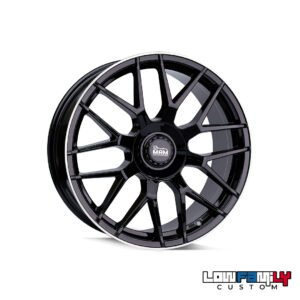 MAM Wheels GT1 18x8" 5x100/112 ET45, Black Lip Polish