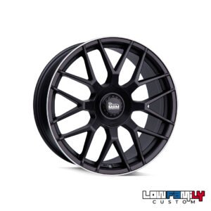 MAM Wheels GT1 22x10" 5x130 ET50, Matt Black Lip Polish