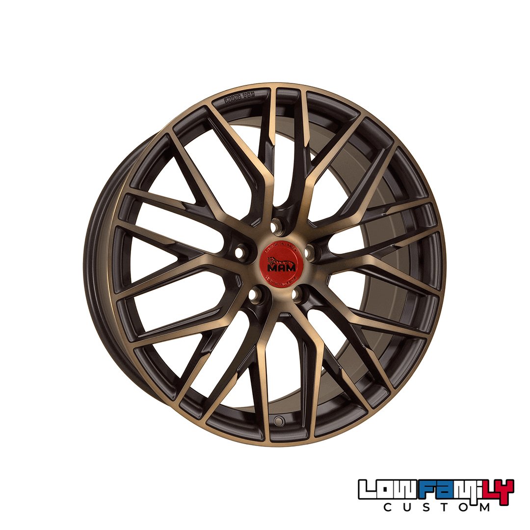 MAM Wheels RS4 18x8" 5x112 ET45, Black Edition