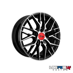 MAM Wheels RS4 16x7" 5x114.3 ET40, Black Front Polish