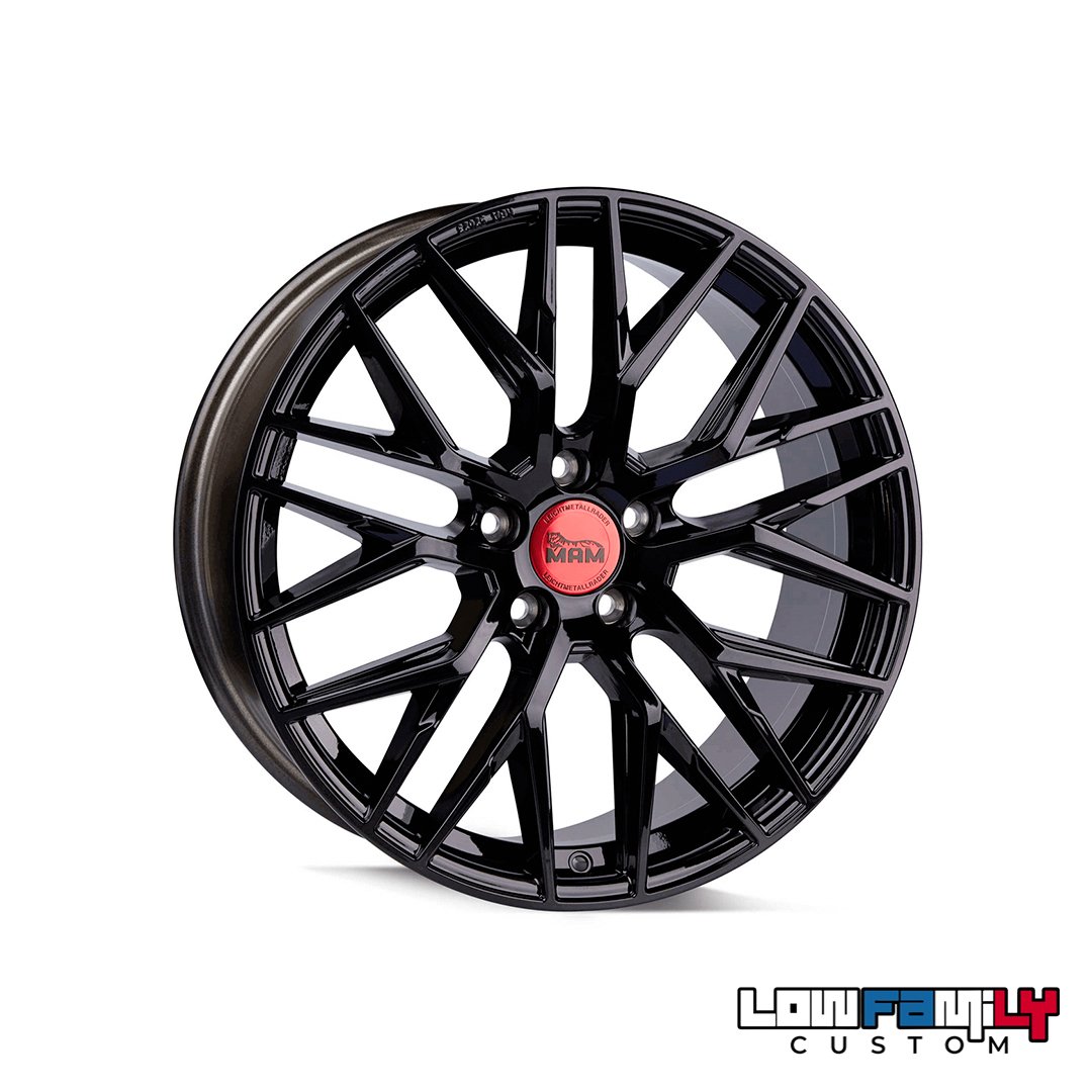 MAM Wheels RS4 19x8,5" 5x112 ET45, Black Painted