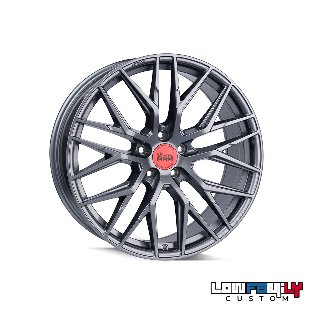 MAM Wheels RS4 19x8,5" 5x108 ET45, Palladium Painted
