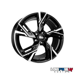 MAM Wheels RS5 15x6" 4x108 ET23, Black Front Polish