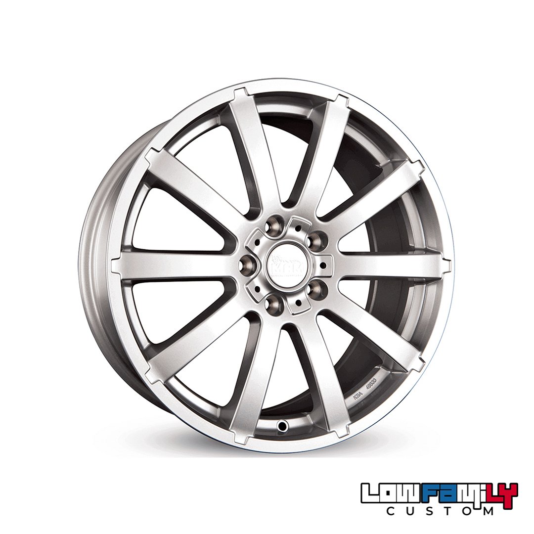 MAM Wheels W3 18x8" 5x105 ET40, Silver Painted