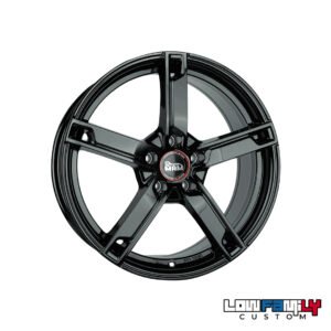 MAM Wheels W4 17x7" 4x108 ET20, Black Painted