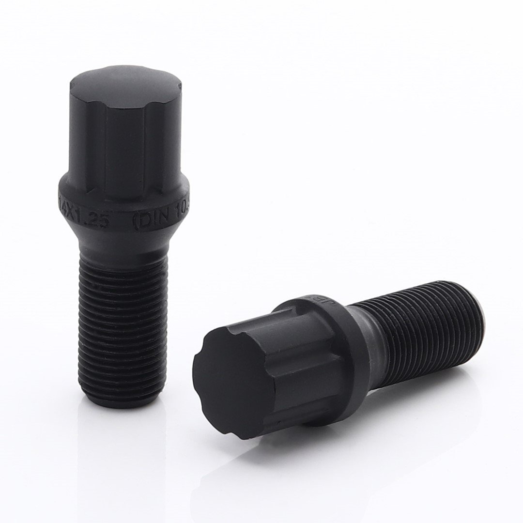 Vis de roue M12x1.25 M12x1.25 Black