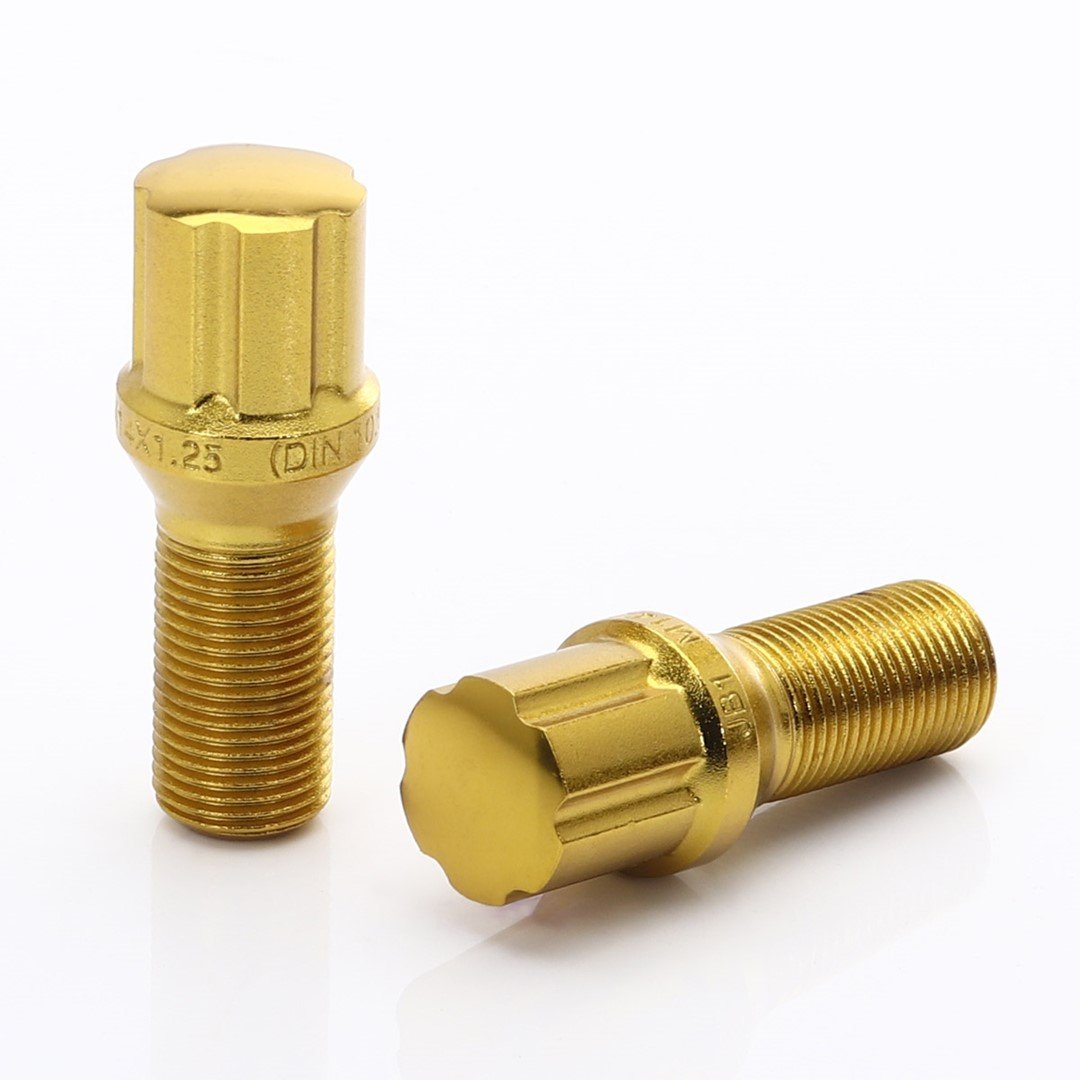 Vis de roue JB1 M14x1.25 M14x1.25 Gold