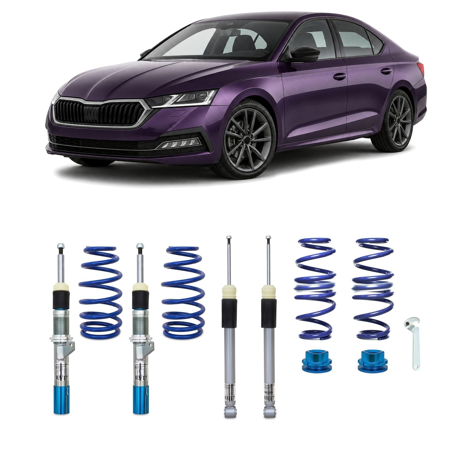 Kit Combiné Fileté BlueLine Skoda Octavia IV